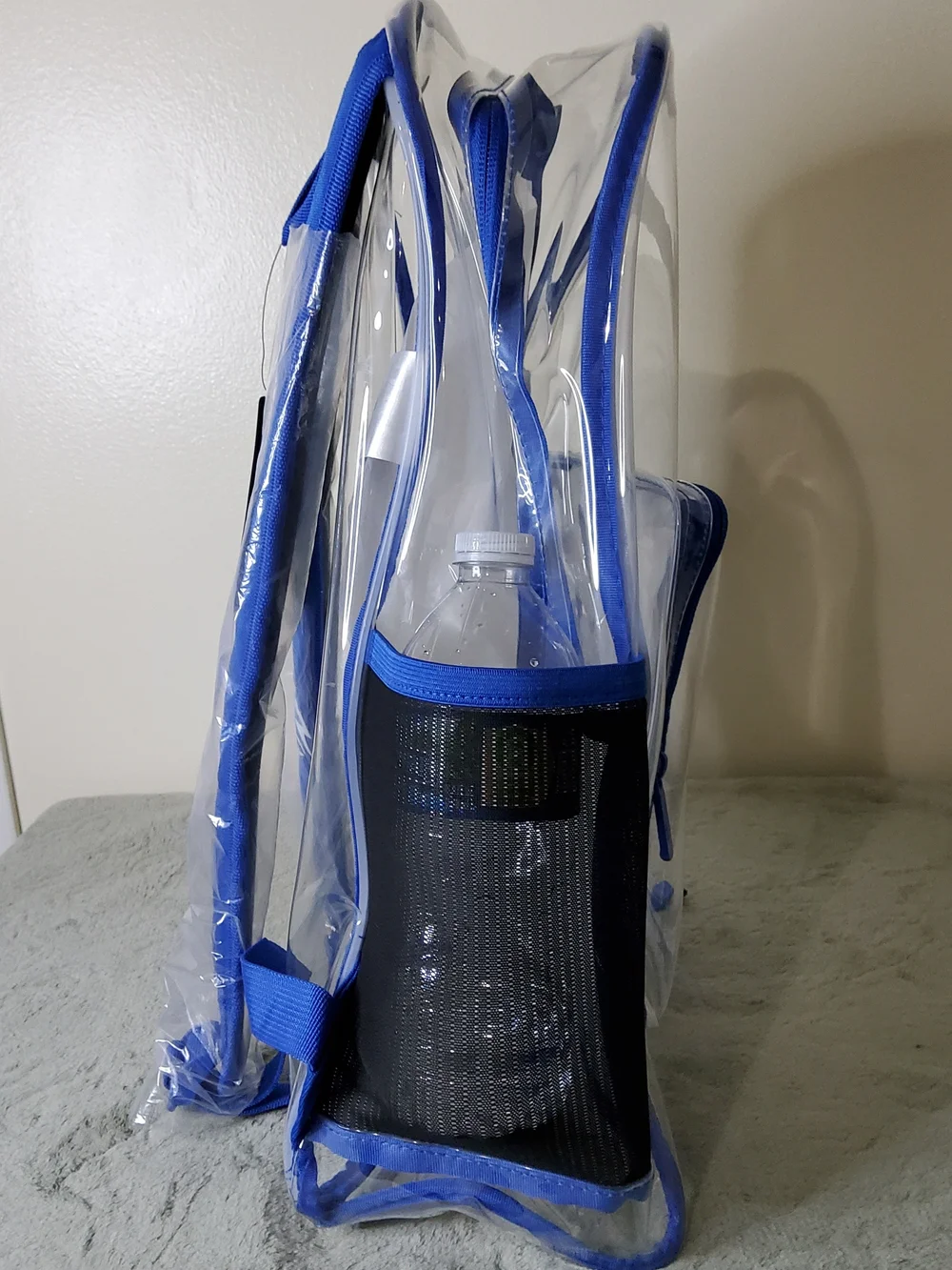 * Nike 3BRAND by Russell Wilson Clear School Collegiate Travel Backpack Blue
